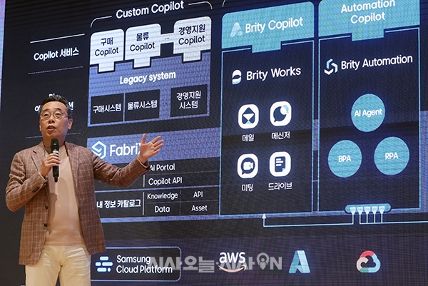 삼성SDS 생성형 AI서비스 FabriXBrity Copilot 출시 선언 포토오늘 시사오늘 시사ON