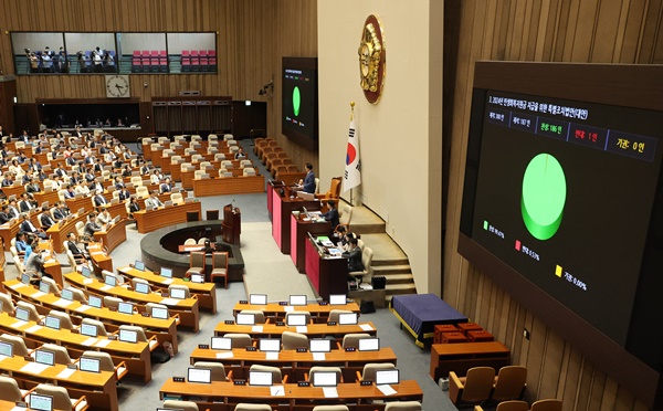 제22대 국회에서도 더불어민주당의 법안 단독 처리는 계속되고 있다. ⓒ연합뉴스