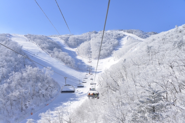 부영그룹 무주덕유산리조트 스키장 전경. ⓒ 사진제공 = 부영그룹