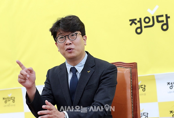 김준우 비대위원장은 270만표의 진보적 유권자들이 다시 선거연합정당에게 표를 던지게 하는 것이 목표라고 말했다. ⓒ시사오늘 권희정 기자